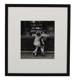Edouard Boubat 1923-1999 Children at Window Photo