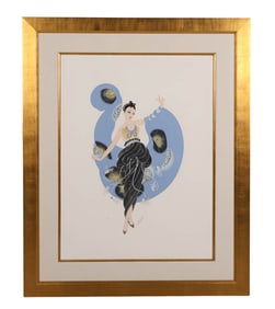 Erte 1892-1990 Dream Color Serigraph LE SIGNED