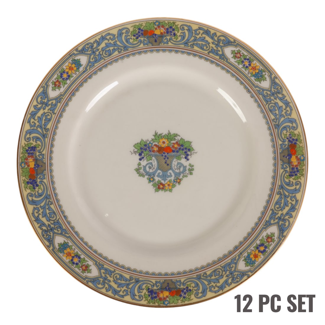 Lenox Porcelain Autumn 1966 Dinner Plates Set 12 (1 of 4)