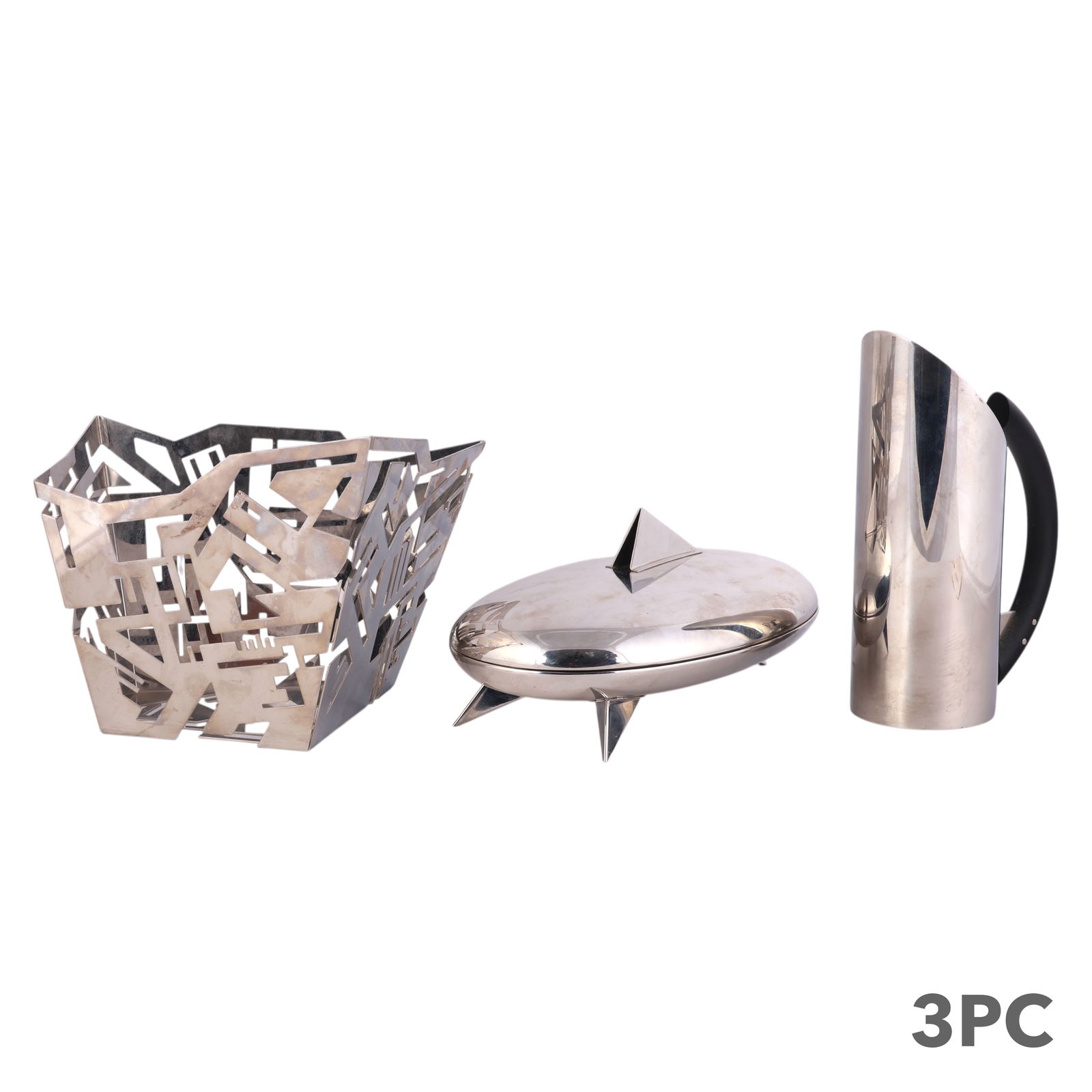 Alessi Stainless Steel Bowl Dish & Pitcher Jug LOT (1 of 9)