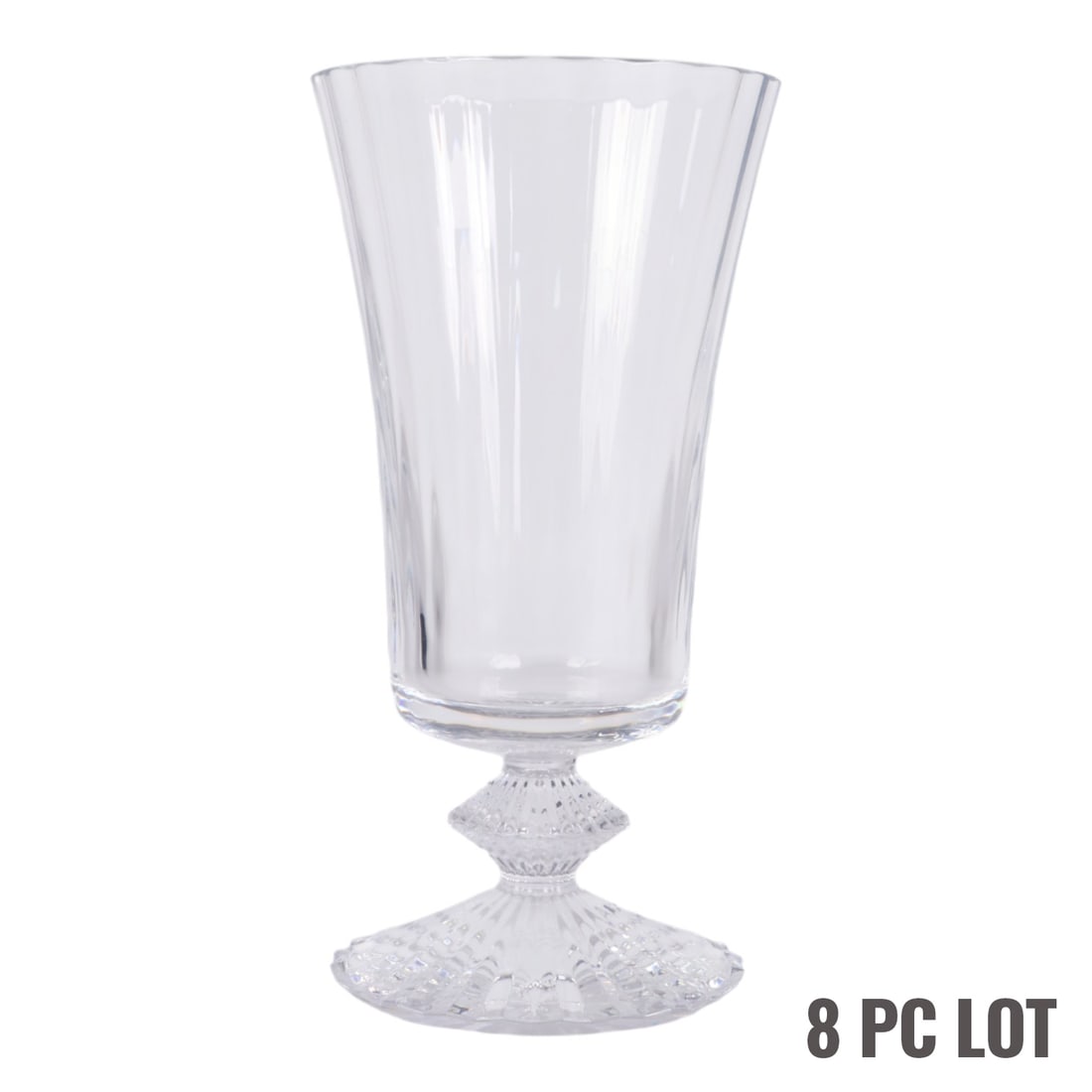 Baccarat Crystal Mille Nuits Water Goblets 8pc LOT (1 of 8)