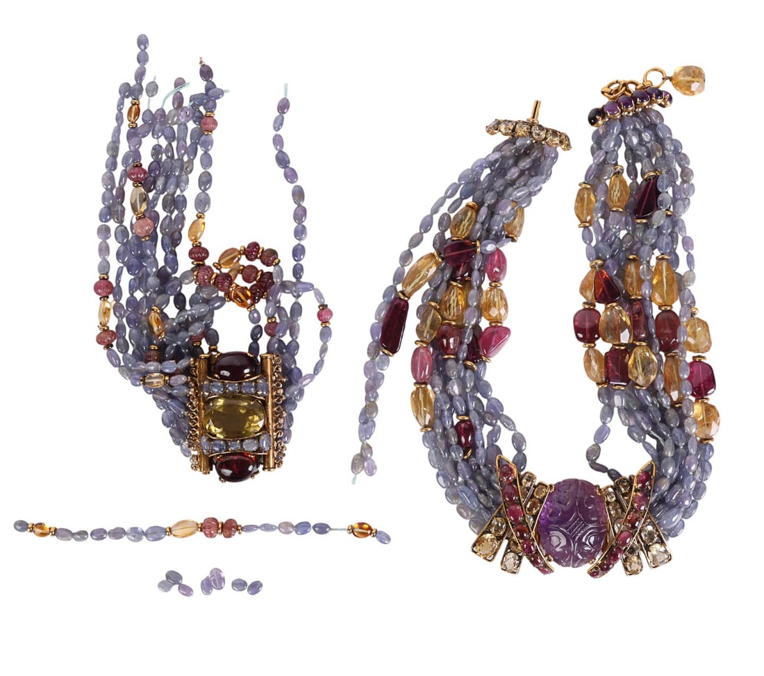 Iradj Moini Statement Choker Necklace & Bracelet (1 of 7)