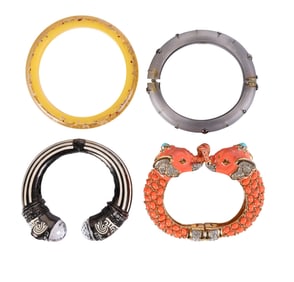 Kenneth Lane Alexis Bittar Louis Vuitton Bracelets