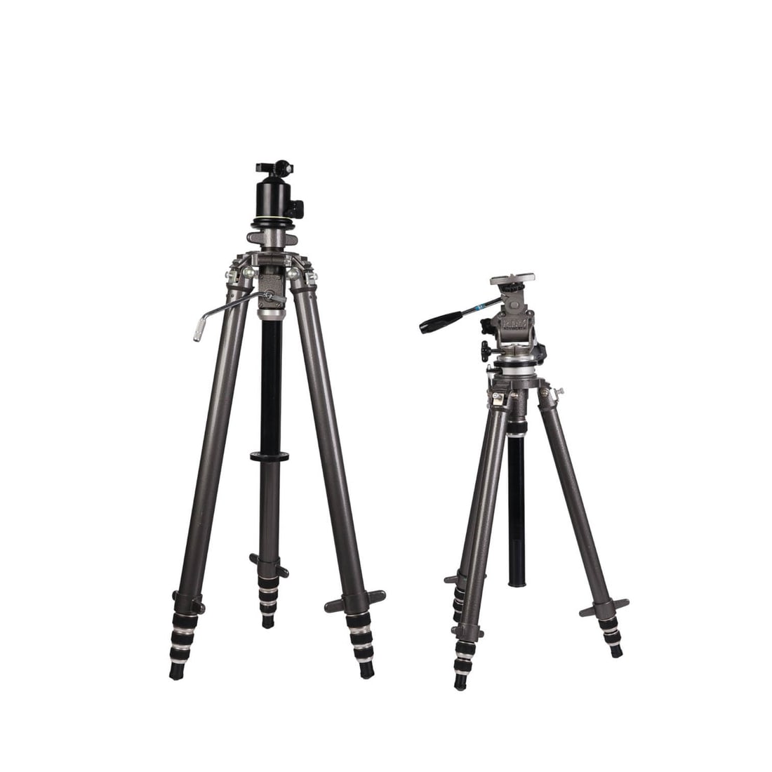 Gitzo France Tripods w/ Fluid & Ball Head 2pc LOT (1 of 8)