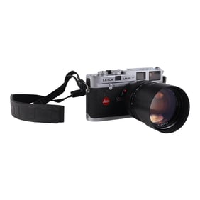Leica M4-P Camera Leitz Summilux-M 75mm f/1.4 Lens
