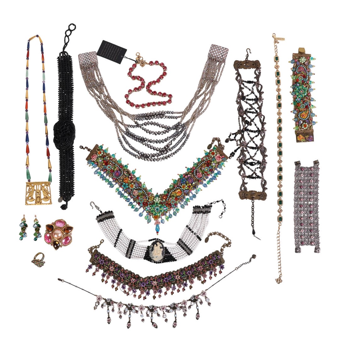 Michal Negrin Joan Rivers Heidi Daus Jewelry 15pc (1 of 8)