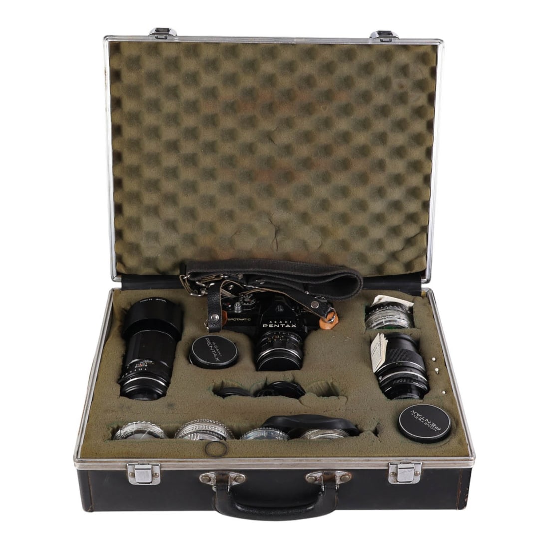 Asahi Pentax Spotmatic Camera with Takumar Lenses (1 of 7)