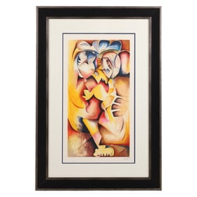 Alexandra Nechita b.1985 Peace Celebration SIGNED