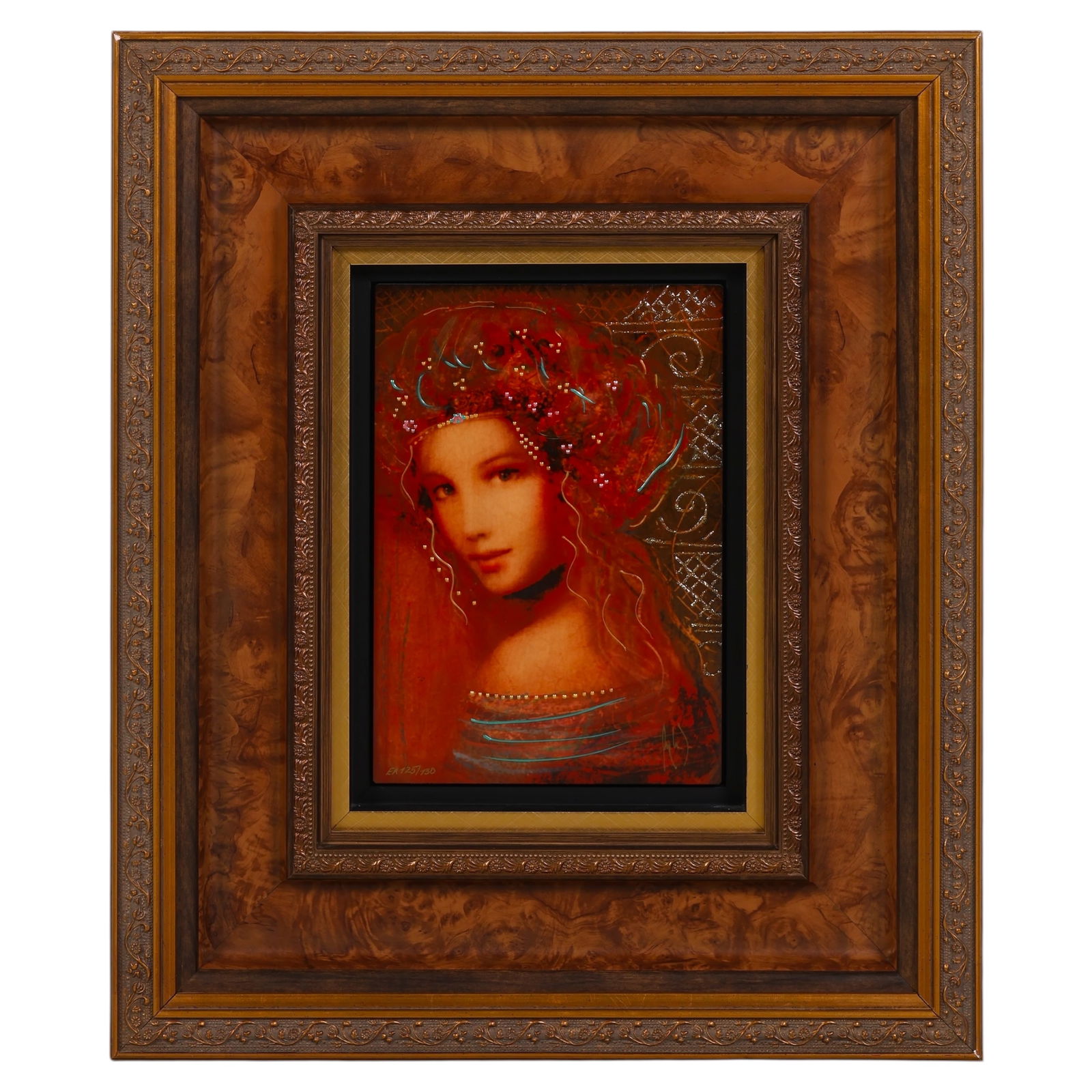 Markus Csaba b1953 Woman of Spring Portrait SIGNED (1 of 6)