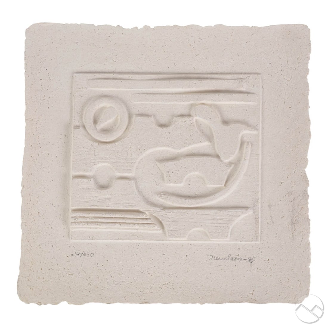 Louise Nevelson 1899-1988 Cast Paper Relief SIGNED (1 of 9)