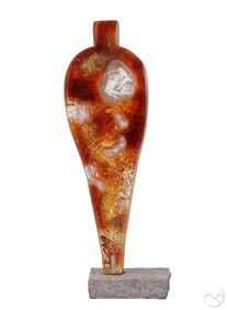 Bertil Vallien b.1938 Kosta Boda Glass Sculpture