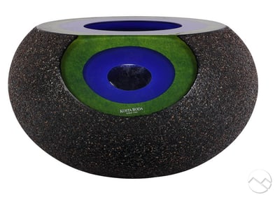 Monica Backstorm b.1939 Kosta Boda Art Glass Bowl