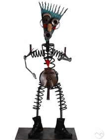 Keith Bradley 20C Metal Objects Figural Sculpture