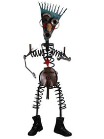 Keith Bradley 20C Metal Objects Figural Sculpture