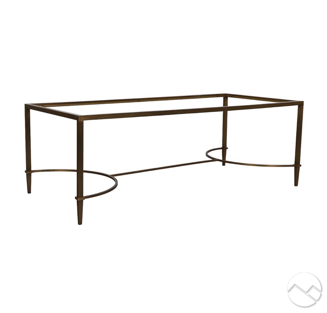 Maison Ramsay Baker Style Bronze Coffee Table Base (1 of 7)