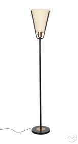 Mid Century Modern Torchiere Floor Lamp 67"