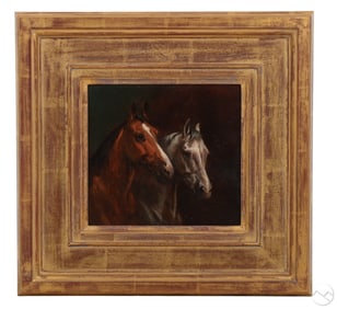 Alfred Wheeler 1851-1932 Horse Portrait Painting