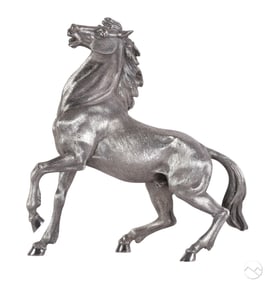 Buccellati Sterling Silver Horse Sculpture 3,100g.