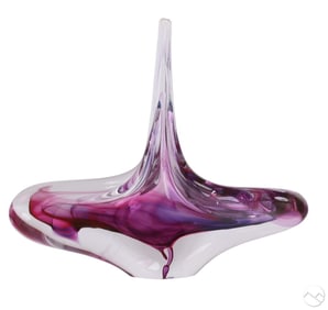 David Goldhagen 20C Studio Art Glass Sculpture
