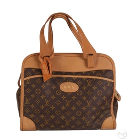 Louis Vuitton Monogramed LV Carry-On Travel Bag