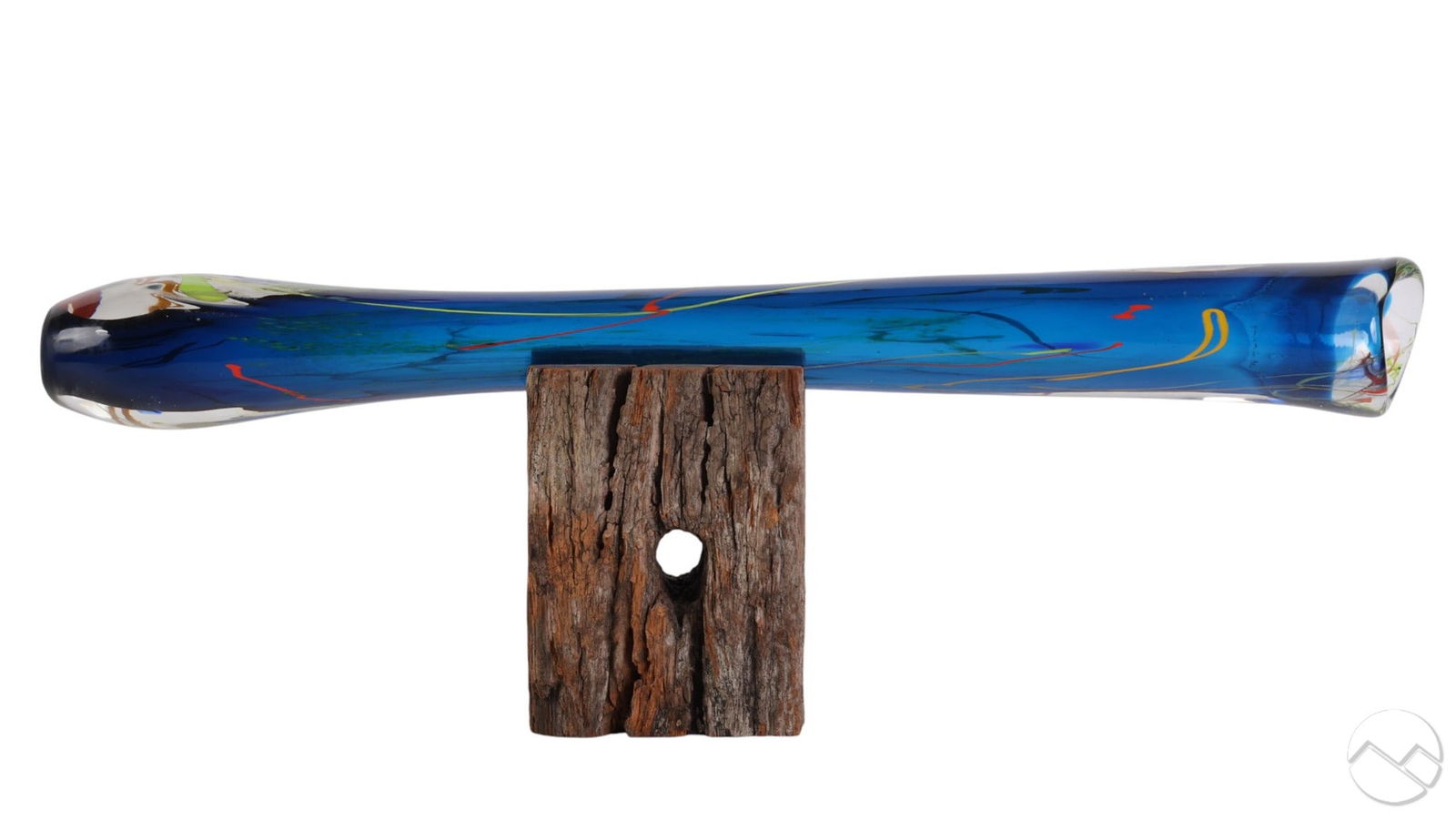 Lynden Over 21C Didgeridoo Art Glass Sculpture (1 of 7)
