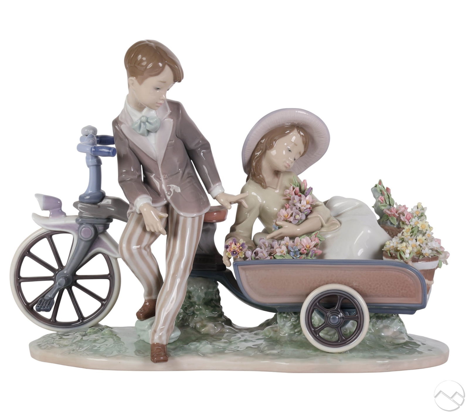 Lladro Country Ride #5958 Retired Porcelain Figure (1 of 6)