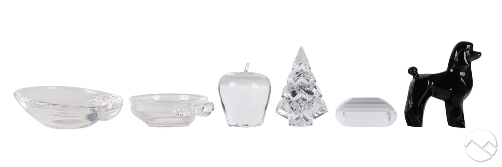 Baccarat Steuben Tiffany Paperweight & Bowl LOT (1 of 9)