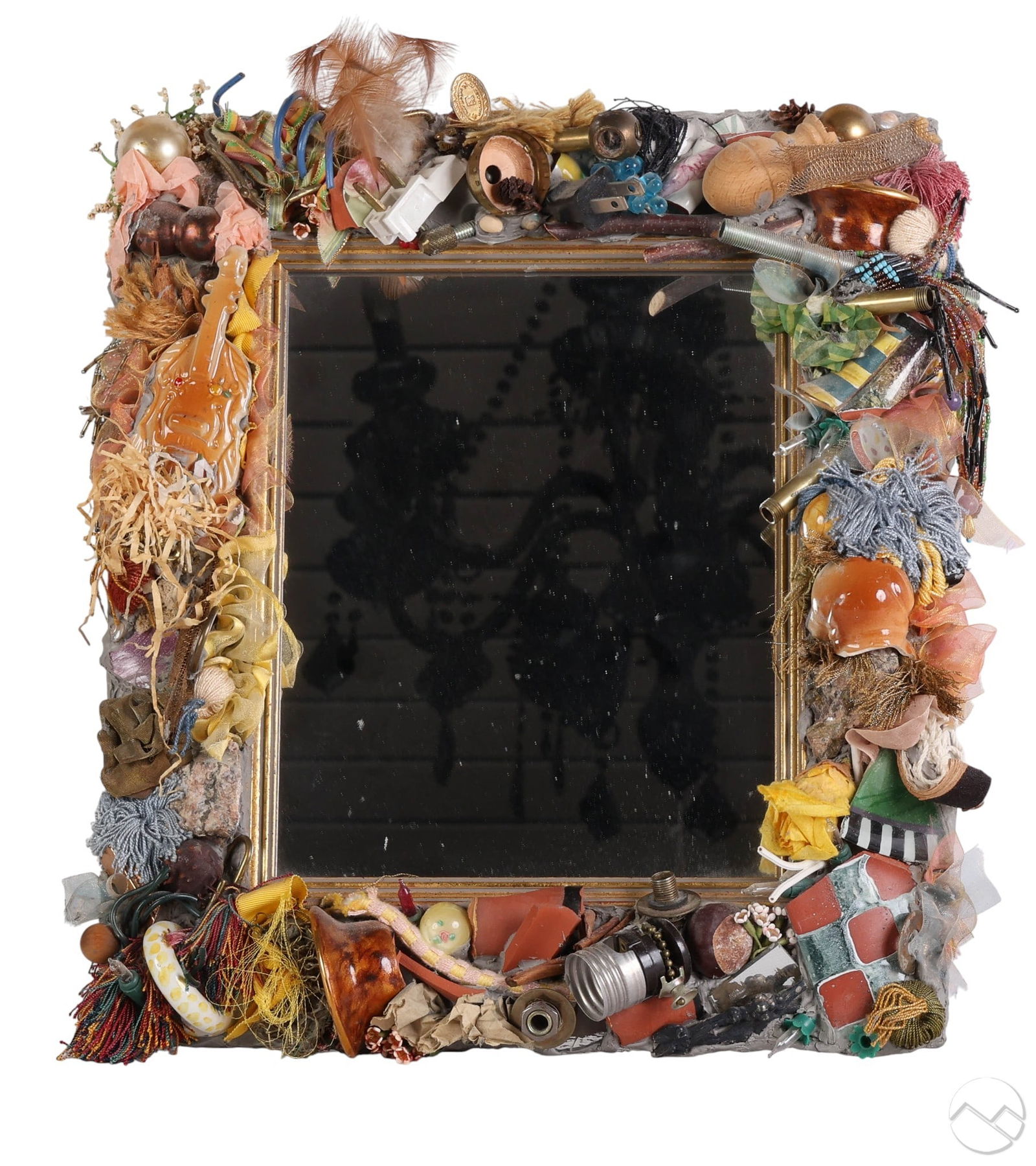 Mackenzie Childs Designer Assemblage Table Mirror (1 of 7)