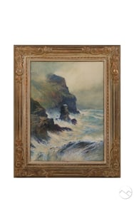 William S. Haseltine 1835-1900 Seascape Painting