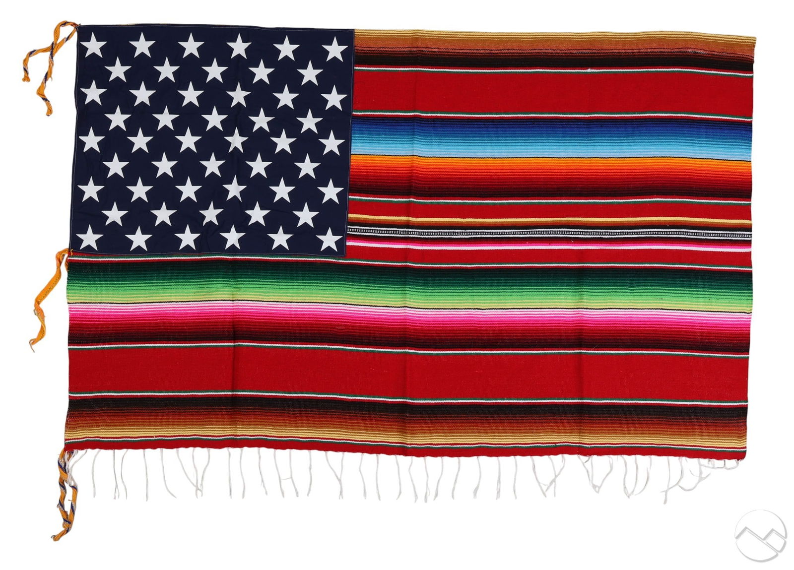 Nacho Becerra b.1962 Urban Textile American Flag (1 of 6)