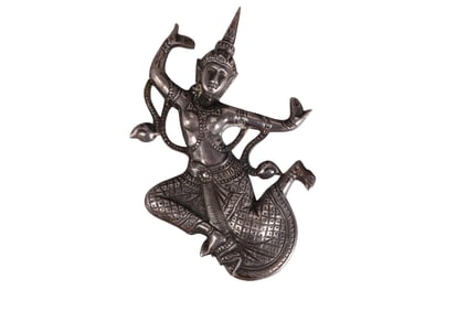 Thai Nakon Siam Sterling Mekkala Figural Brooch