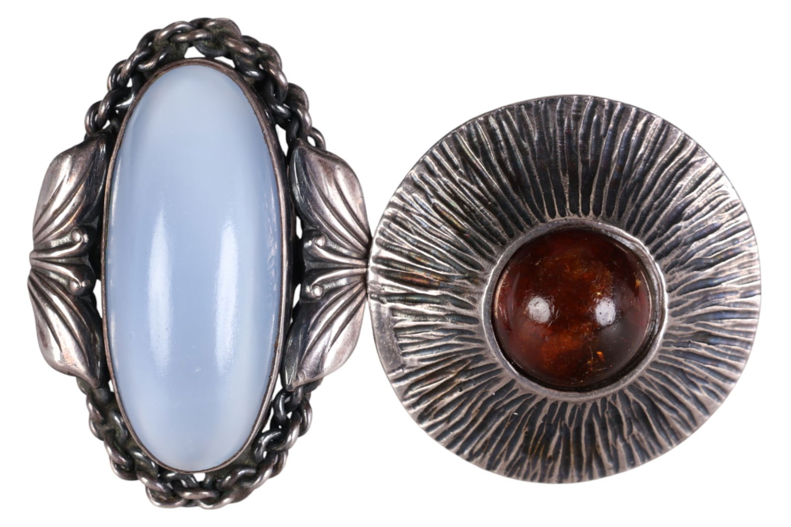 Vintage MCM Designer Denmark Sterling Rings 1960s (1 of 8)