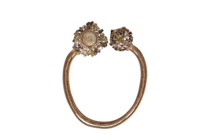 Vintage 50s Designer Hobe Chatelaine Unique Brooch