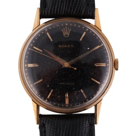 Rolex Precision 18k Gold Wristwatch Ref. 8961 33mm