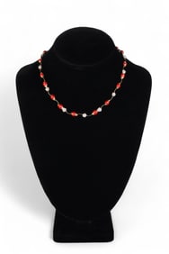 Aaron Basha 18k 1.5 CT TW Diamond Ladybug Necklace