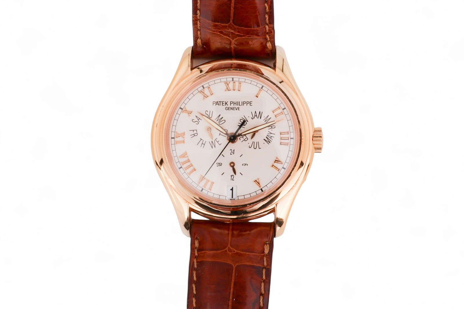 Patek Philippe 18k Rose Gold Annual Calendar Watch (1 of 18)