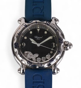 Chopard Happy Fish Diamond 8347 Stainless Watch