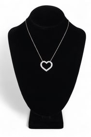 Roberto Coin 18k 2.62 CT TW Diamond Heart Pendant