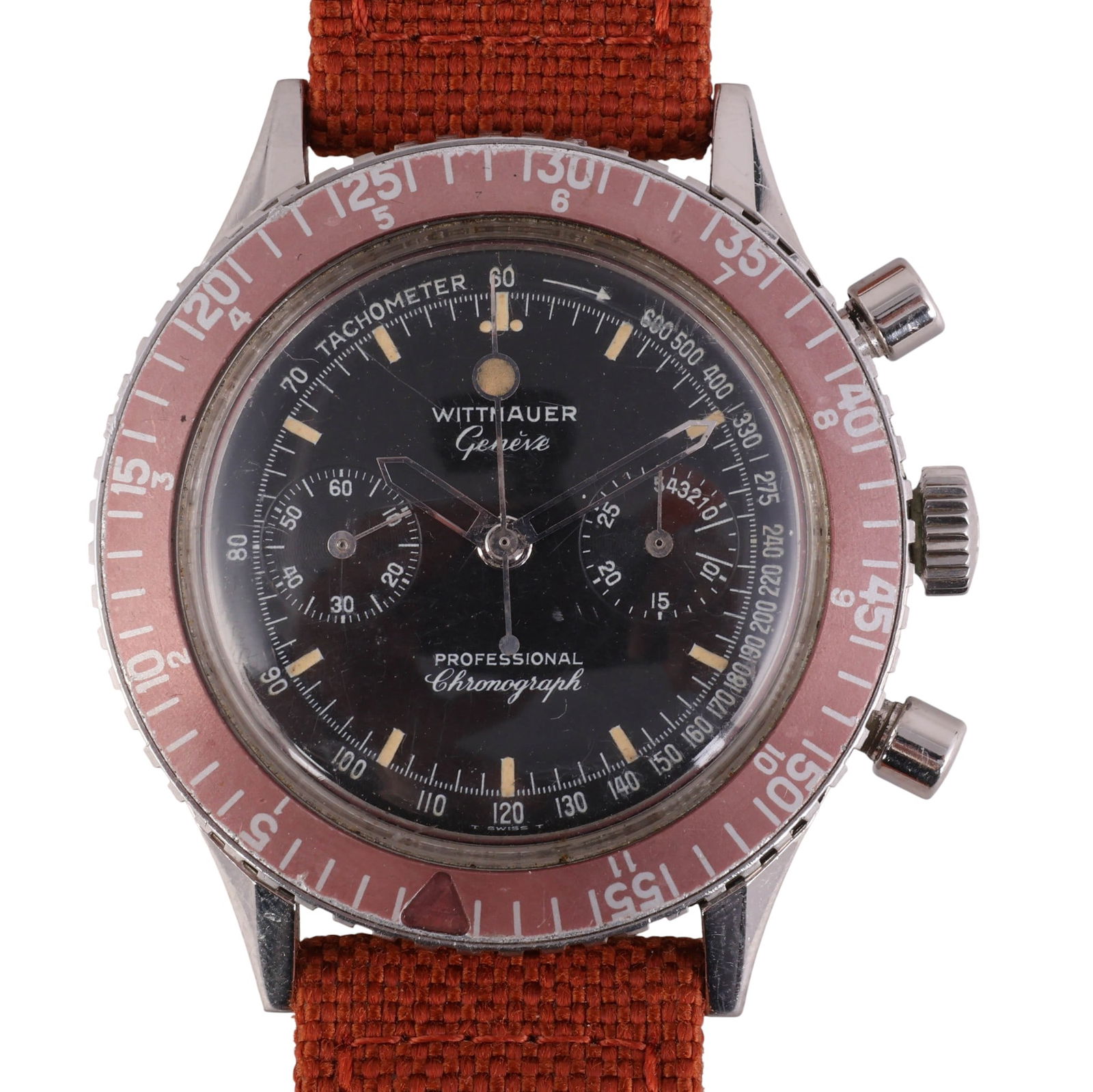 Wittnauer Geneve Professional Chronograph Watch (1 of 8)