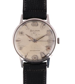 Bulova Vintage Stainless Steel Waterproof Watch