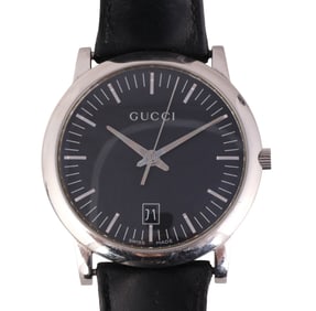 Italian Gucci 5600M Series Mens Quartz Wristwatch