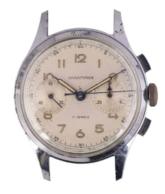 Wakmann Vintage 17 Jewel Chronometer Wristwatch