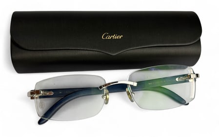 Cartier French Designer Eyeglass Sunglass Frames