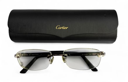 Cartier French Designer Eyeglass Sunglass Frames
