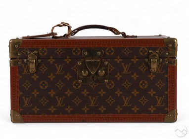Louis Vuitton Hard Monogram Vanity Case with Key