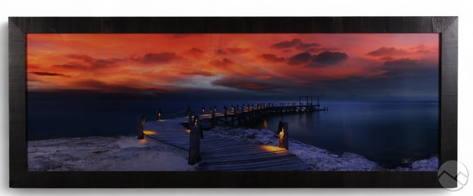 Peter Lik Enchanted Jetty Color Photograph SIGNED