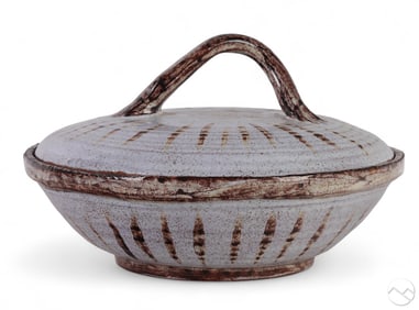 Dodie Thayer 1926-2018 Stoneware Casserole SIGNED