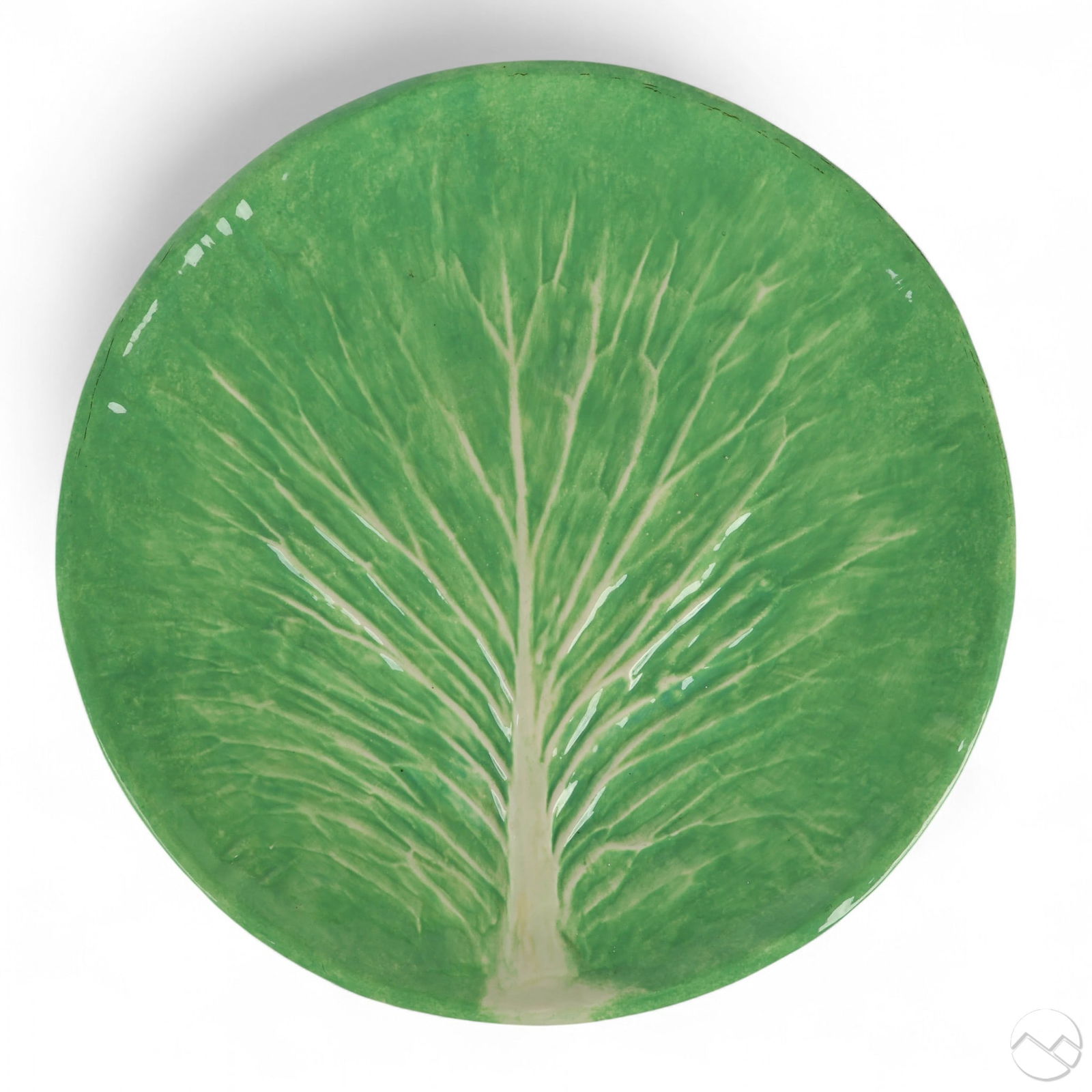 Dodie Thayer Palm Beach Lettuce Ware Round Platter (1 of 6)