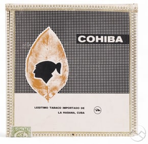 Cohiba Vintage 1970-80s Cuban Cigars in Box SEALED