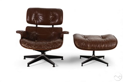 Herman Miller Eames Lounge Chair with Ottoman